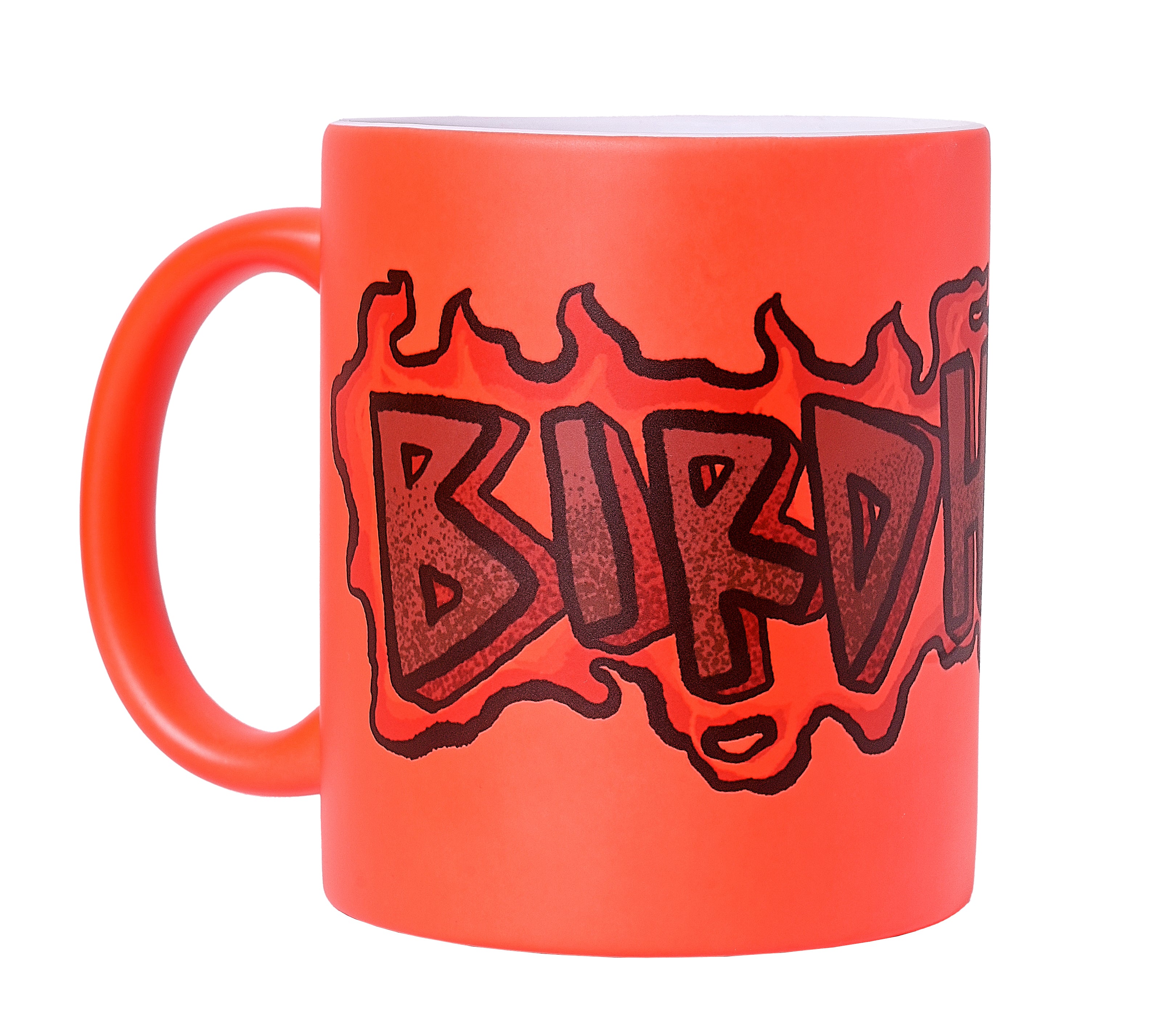 Kaffetasse "BIRDHOUSE" - NEON ORANGE