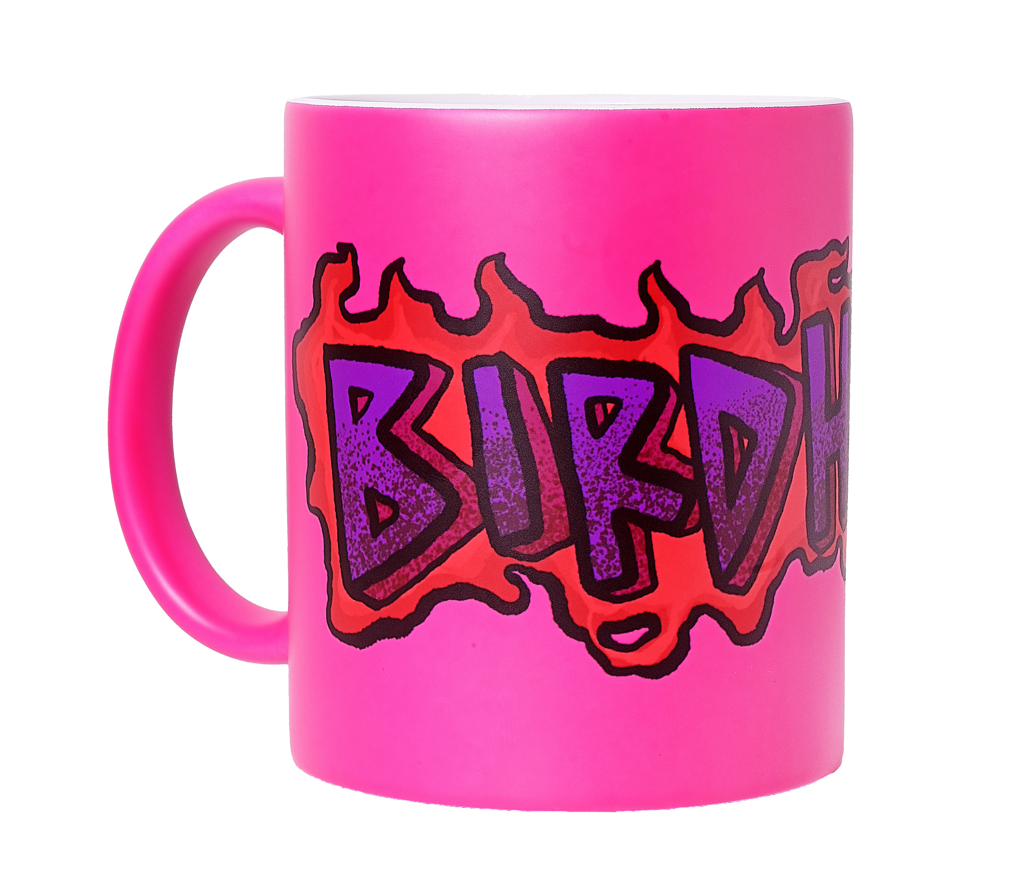 Kaffeetasse "BIRDHOUSE" - NEON PINK
