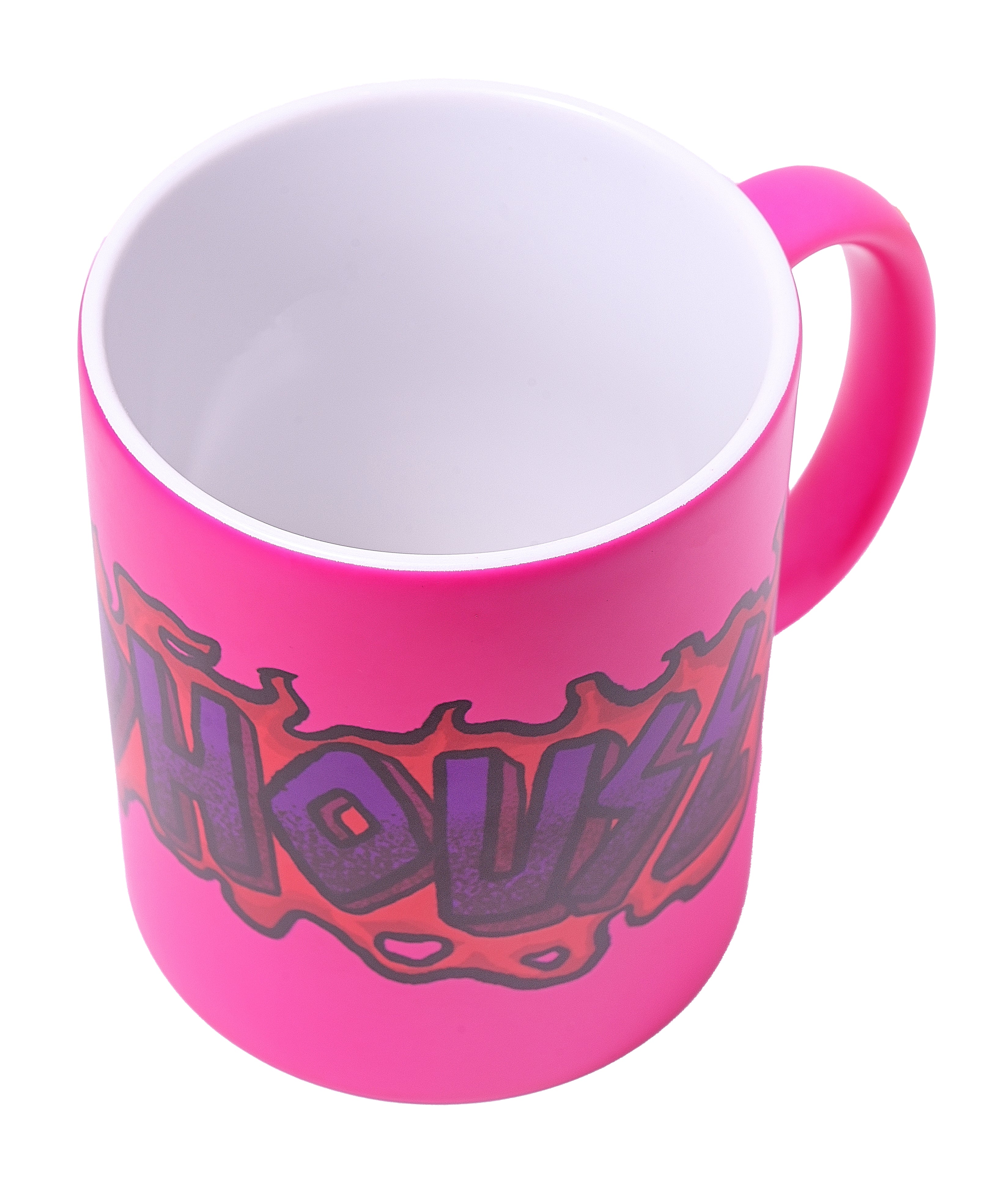 Kaffeetasse "BIRDHOUSE" - NEON PINK